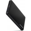 AXAGON EE25-SL, USB 3.2 Gen 1 - SATA 6G, 2.5'' SLIDE box, bezskrutkový, čierny EE25-SL