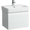 Laufen - Umývadlová skrinka, 57x45x39 cm, 1 zásuvka, lesklá biela H4833720964751ROZ1