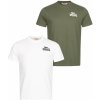 Pánske tričko Lonsdale biela | kaki XXL Lonsdale 4251522394108