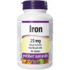 WEBBER NATURALS Železo 25 mg 90 tabliet