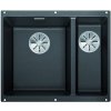 Blanco SUBLINE 340/160 U IF Silgranit čierna