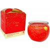 ARÔME Svíčka 90 g ve skle a flower boxu, Christmas time