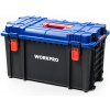 Plastový uzatvárateľný box WORKPRO - stohovateľný
