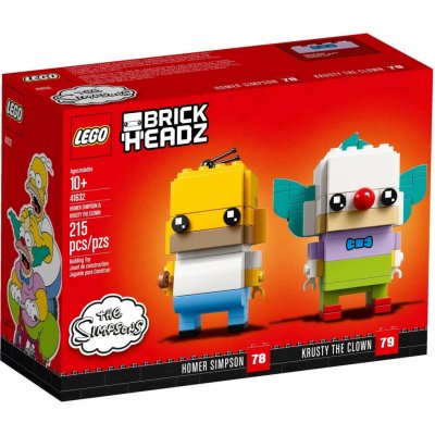 LEGO® BrickHeadz 41632 Homer Simpson a Šáša Krusty