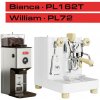 Lelit Bianca PL162T-EU V3 White + William PL72