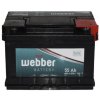 WEBBER Autobatéria 12V, 55Ah, 480A, WA0550 WEBBER WEBBERWA0550