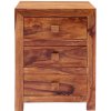 indickynabytok.sk - Nočný stolík Kali 45x60x40 indický masív palisander