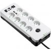 Prepäťová ochrana Eaton Protection Box 8 x zásuvka, 2x USB (PB8TUF) biela
