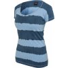 Tričko Ladies Dip Dye Stripe Tee - denimblue/skyblue XS