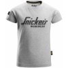 Tričko Snickers Workwear dětské šedé