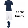 Futbalová sada Joma Academy s krátkym rukávom pre mužstvo, od 12 kusov, tmavomodrá / biela počet ks v sade: 20 hráčskych setov
