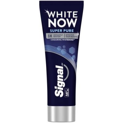 Signal White Now Super Pure bieliaca zubná pasta 75 ml