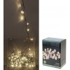 Svietiaci reťazec 240LED 8 programov exteriér mix,t.biela,s.biela