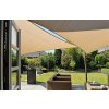 Tieniaca plachta - trojuholník pravouhlý 4 x 4 x 5,7 m (slnečník) - Piesková