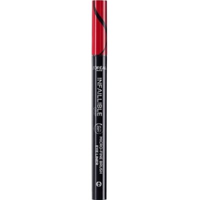 L'Oréal Paris Infaillible Grip 36h Micro-Fine liner 01 Obsidian black čierna očná linka 0,4 g