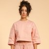 BeastPink Dámské tričko Cropped Serenity Pink - S