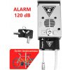 ALARM PROTI KRÁDEŽI HLASNÝ PRE BICYKEL OCHRANA BLOKOVANIE BICYKLA LANO