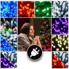 Vianočné osvetlenie 150 LED - Reťaze v 7 farbách s dĺžkou 15 metrov.