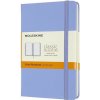 Moleskine Zápisník tvrdé dosky A6 linajkový nebesky modrý