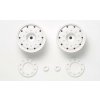 Tamiya Disky kolies predné 30 mm biele pre ťahač 1/14