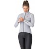Castelli Squall Shell W Jacket, Silver gray/ Black Veľkosť: XS Dámska ultraľahká bunda do premenlivých podmienok