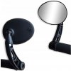 Spätné zrkadlo na bicykel AJS Comfort, skladacie, sférické.