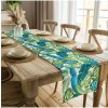 Behúň na stôl vzorovaný MIGD151 lístie monstery 40x110 cm Viacfarebná