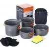 Naturehike set hlinníkového nádobia 4v1 Updated 463g