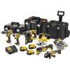 KOMBO SADA 18V 3x5,0Ah (DCH273+DCD796+DCF887+DCS334+DCS570+DCS355+DCG405) DEWALT DCK755P3T