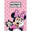 FARO Fleece deka Minnie Polyester, 100/140 cm