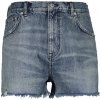 ŠORTKY GANT RAW HEM JEANS SHORTS SEMI LIGHT BLUE WORN IN
