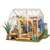 ROBOTIME Rolife DIY 3D dřevěné puzzle Vysněný zahradní dům s LED osvětlením 240 ks