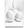 Vymalujsisam.sk Bodkovanie - Pastelové vajíčko Farba: Červená, Veľkosť: 40x60cm, Rám: Na kartónovej doske