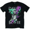 David Bowie tričko Thunder Čierna S