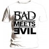 Eminem tričko Bad Meets Evil Biela S