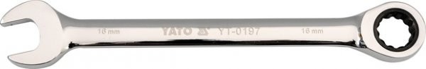 YATO - Kľúč očkoplochý račňový 10mm