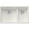 Granitový kuchynský drez BLANCO Subline 430/270-U InFino Farba: biela