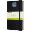 Moleskine Zápisník Expanded tvrdé dosky A5 čistý čierny