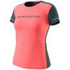 Dámske funkčné tričko Dynafit Alpine 2 W S/S Tee Veľkosť: M / Farba: ružová/čierna