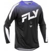 Dres EVOLUTION, FLY RACING - USA 2025 (černá/bílá/fialová, vel. 2XL)
