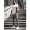 Grafitové pánske teplákové jogger nohavice Bolf XW02A