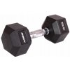Enero Potiahnuté činky/pogumované pevné 1 x 10 kg