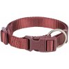 Nylonový obojok PREMIUM, XXS-XS: 15-25 cm / 10 mm, sangria
