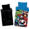 JERRY FABRICS Svietiace obliečky Avengers 02 Bavlna, 140/200, 70/90 cm