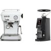 Ascaso Dream ONE, Cloud White + Eureka Atom W 65 Casa, black