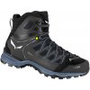 SALEWA Pánske trekové topánky MTN TRAINER LITE MID GTX M black/black - čierné Veľkosť EU: 40