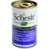 Konzerva SCHESIR Cat tuňák + hovězí 140g