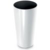 Prosperplast Kvetináč TUBUS SLIM biely lesk 25 cm