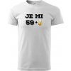 Je mi 60 pivo - Tričko extra veľké (5-8XL) - 5XL ( Biela )