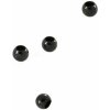 Ocelové Korálky Černé 4x3x2mm - 1Ks+B - 100Ks